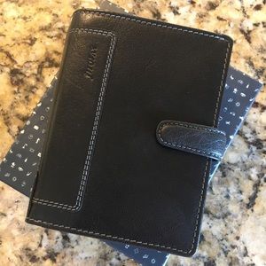 Filofax Holborn Black Pocket Organizer